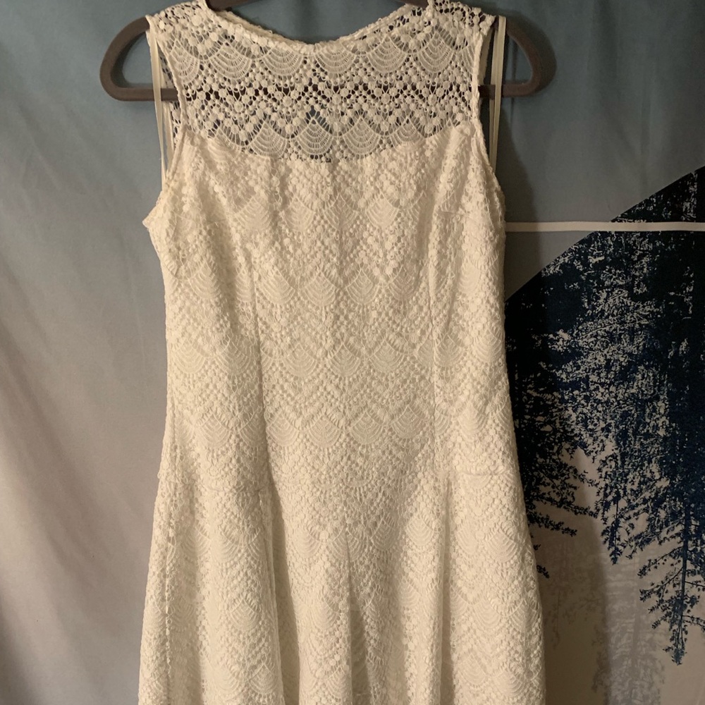 White Lace Dress